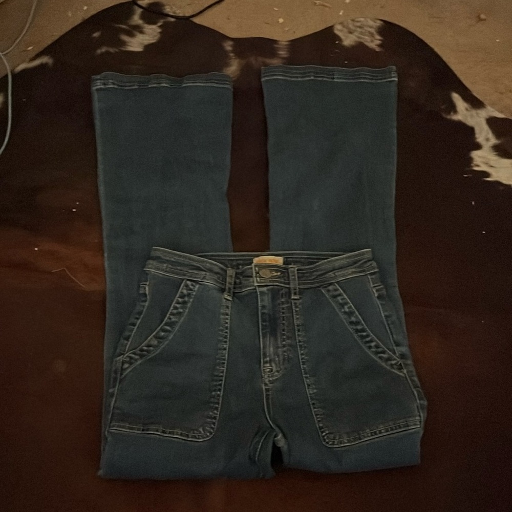 target flared jeans